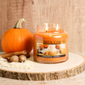 Pumpkin Chata - 16 oz Cheerful Candle