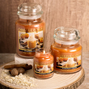 Pumpkin Chata - 16 oz Cheerful Candle