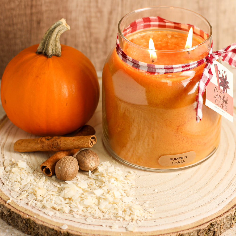 Pumpkin Chata - 34 oz Papa Candle