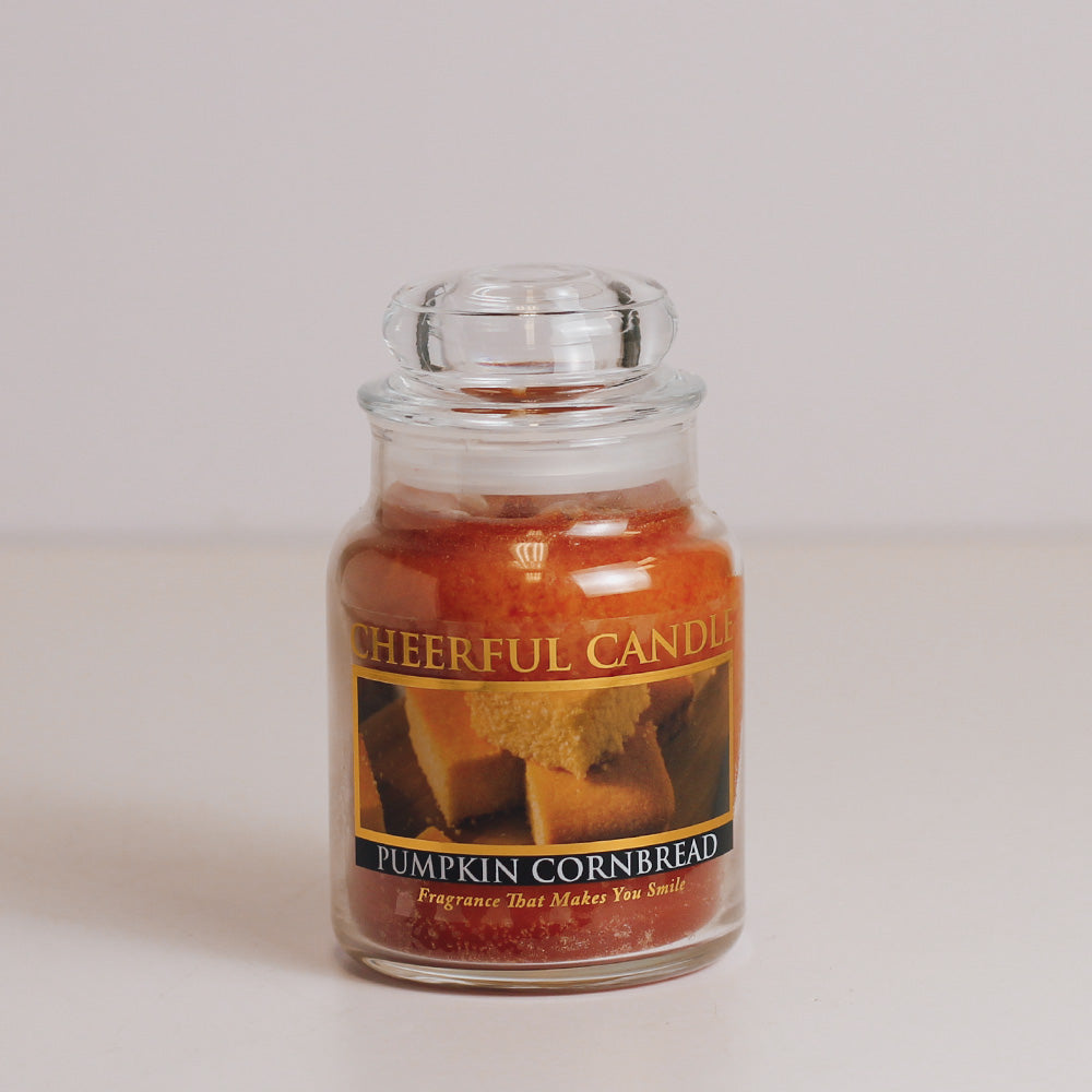 Pumpkin Cornbread - 6 oz Cheerful Candle