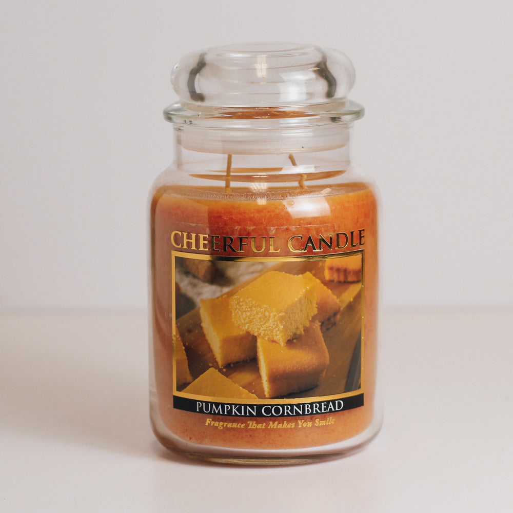 Pumpkin Cornbread - 24 oz Cheerful Candle