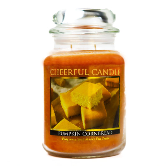 Pumpkin Cornbread - 24 oz Cheerful Candle