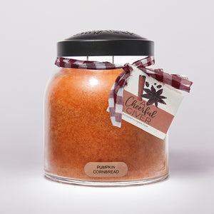 Pumpkin Cornbread Scented Candle - 34 oz, Double Wick, Papa Jar