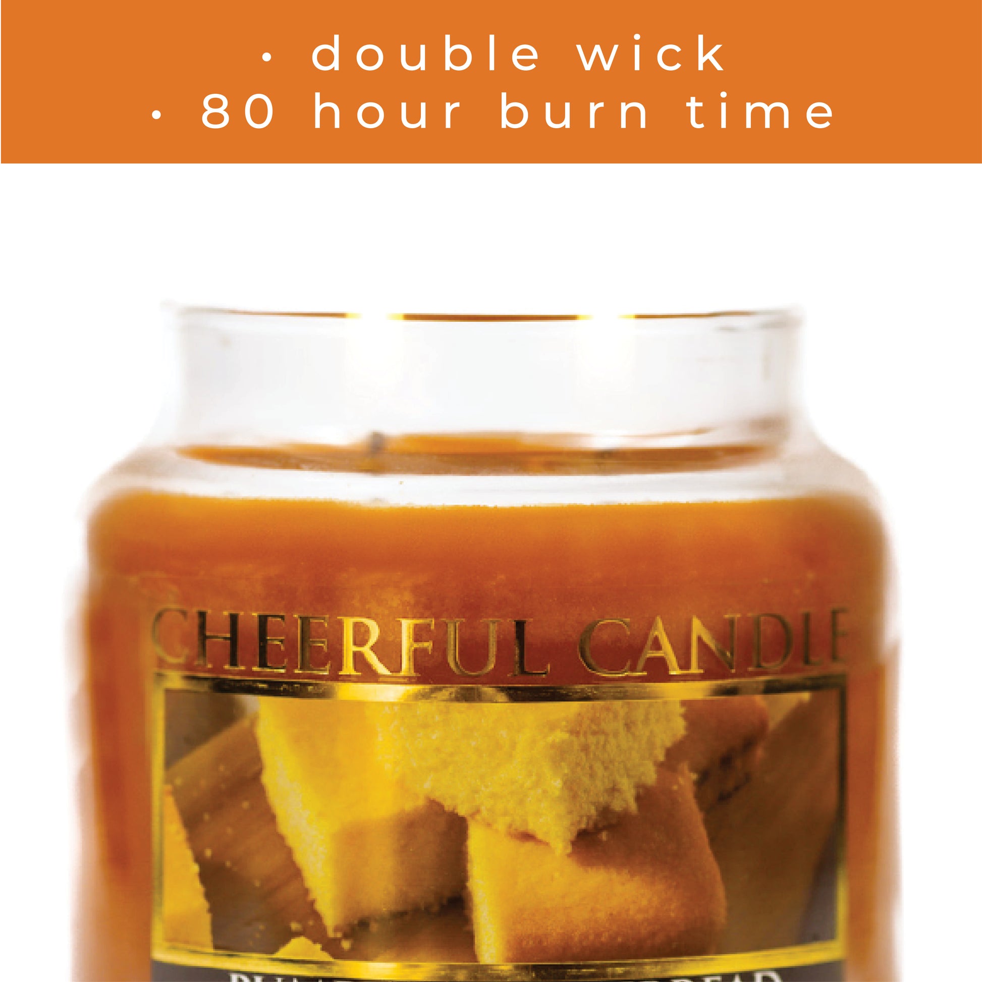 Pumpkin Cornbread - 16 oz Cheerful Candle