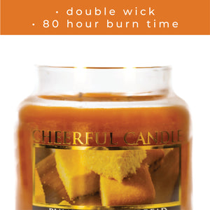 Pumpkin Cornbread - 16 oz Cheerful Candle