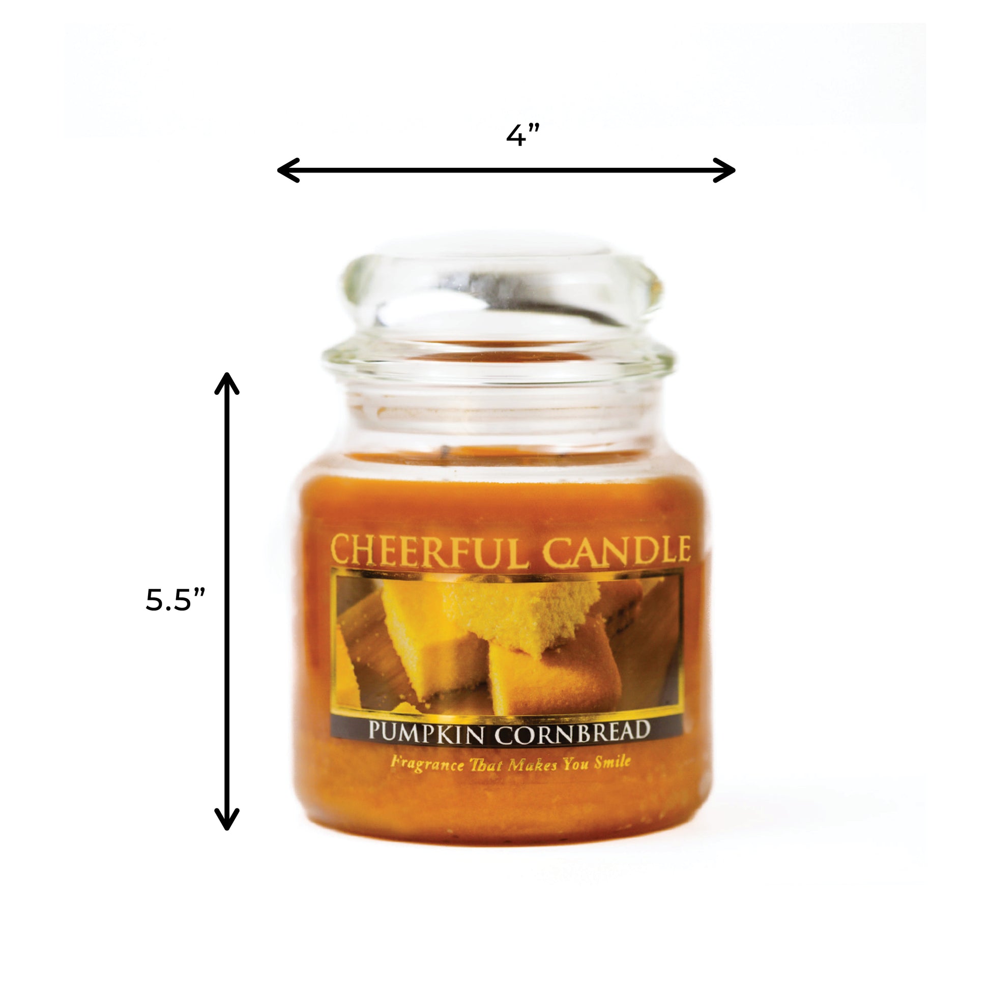 Pumpkin Cornbread - 16 oz Cheerful Candle
