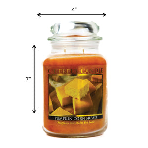 Pumpkin Cornbread - 24 oz Cheerful Candle