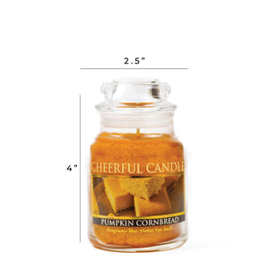 Pumpkin Cornbread - 6 oz Cheerful Candle