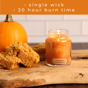 Pumpkin Cornbread - 6 oz Baby Candle