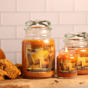 Pumpkin Cornbread - 6 oz Cheerful Candle