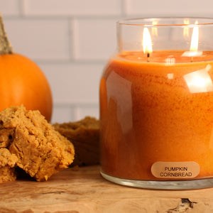 Pumpkin Cornbread - 34 oz Papa Candle