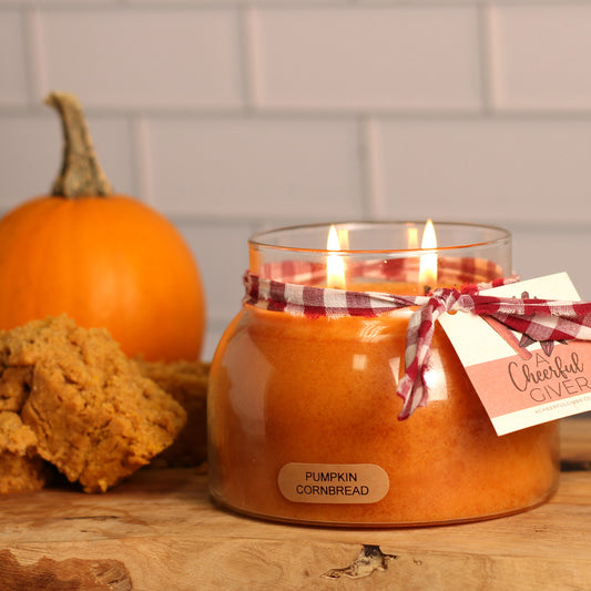 Pumpkin Cornbread - 22 oz Mama Candle