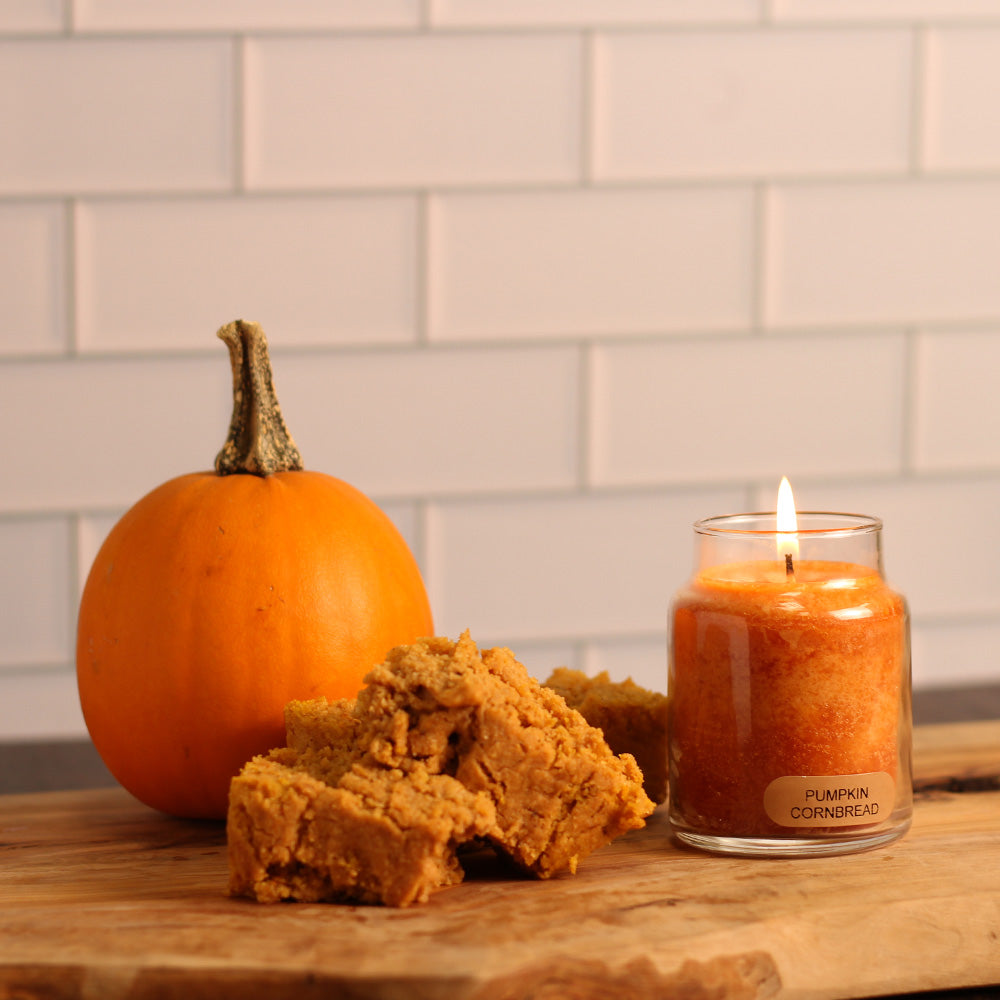 Pumpkin Cornbread - 6 oz Baby Candle