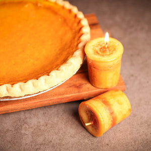 Papa's Pumpkin Pie - Votives (Set of 2)