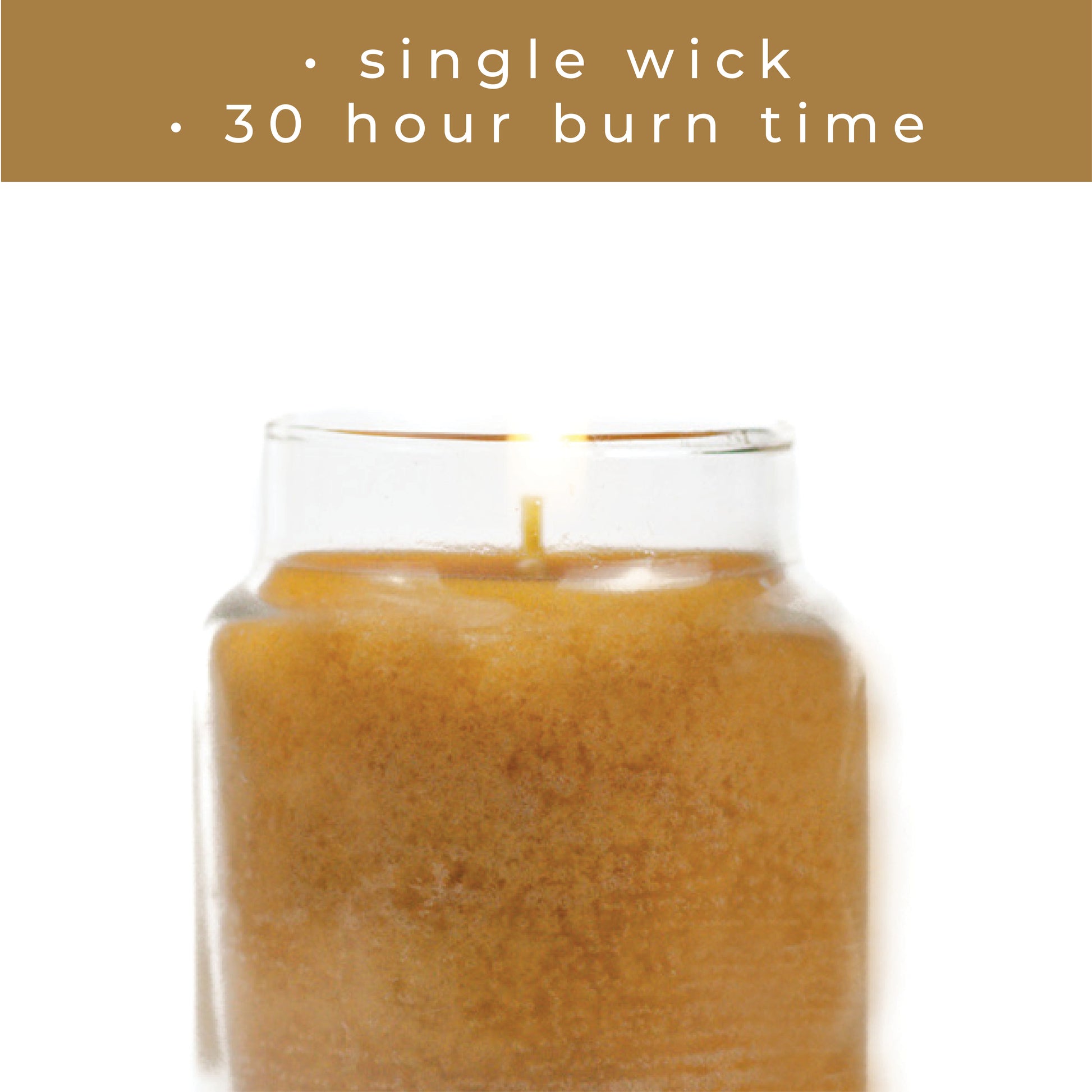 Pumpkin Swirl - 6 oz Baby Candle