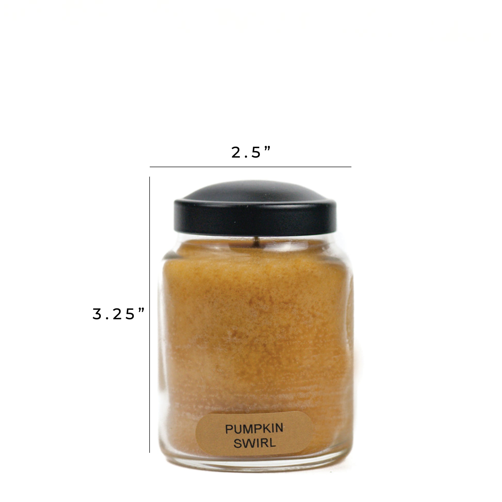 Pumpkin Swirl - 6 oz Baby Candle