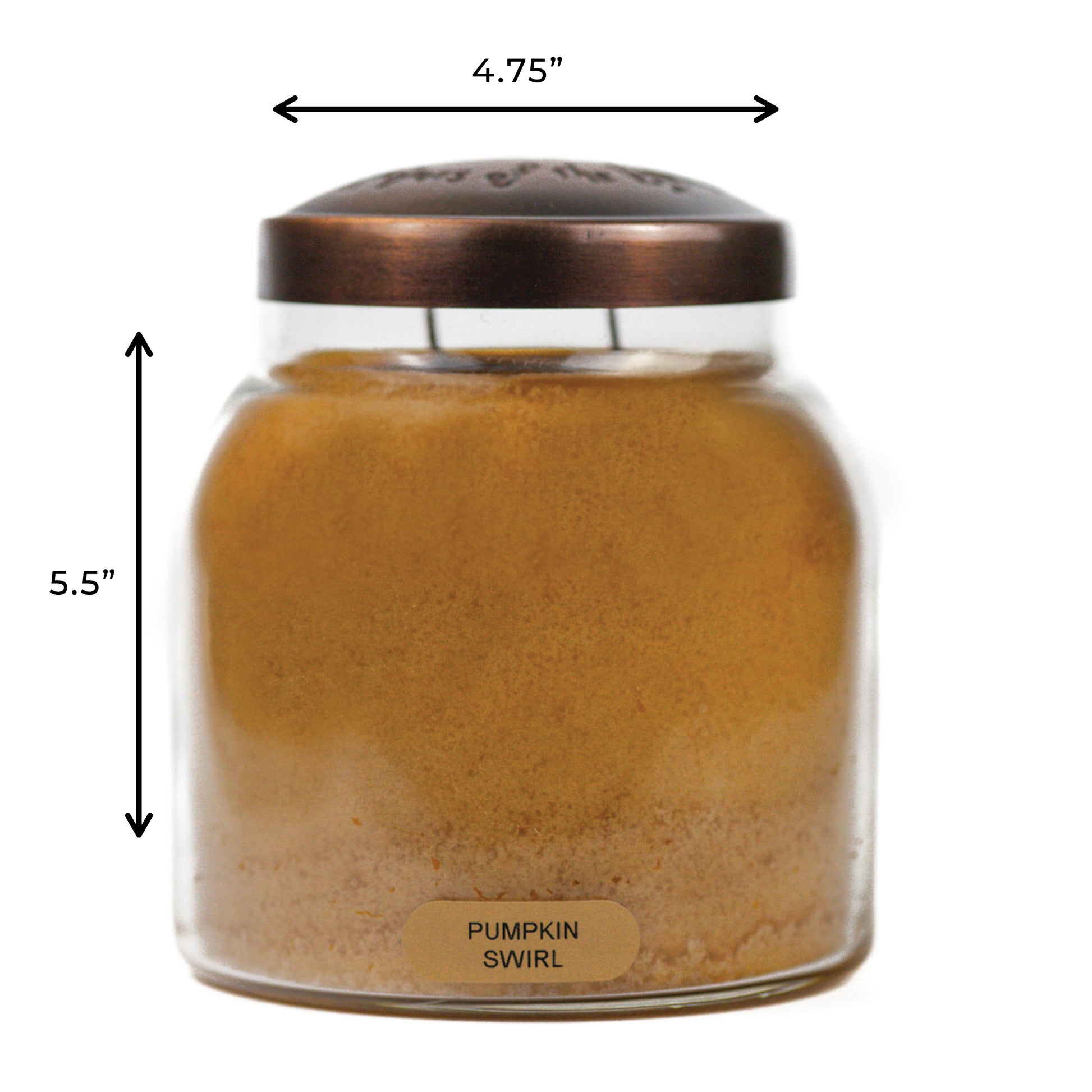 Pumpkin Swirl - 34 oz Papa Candle