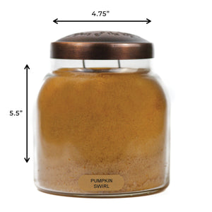 Pumpkin Swirl - 34 oz Papa Candle