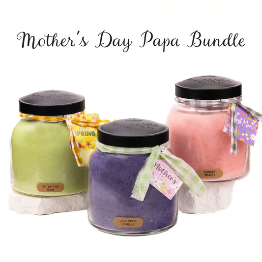 Mother's Day Papa Candle Bundle