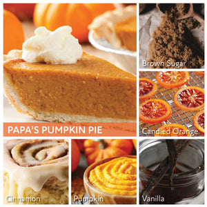 Papa's Pumpkin Pie - 34 oz Papa Candle