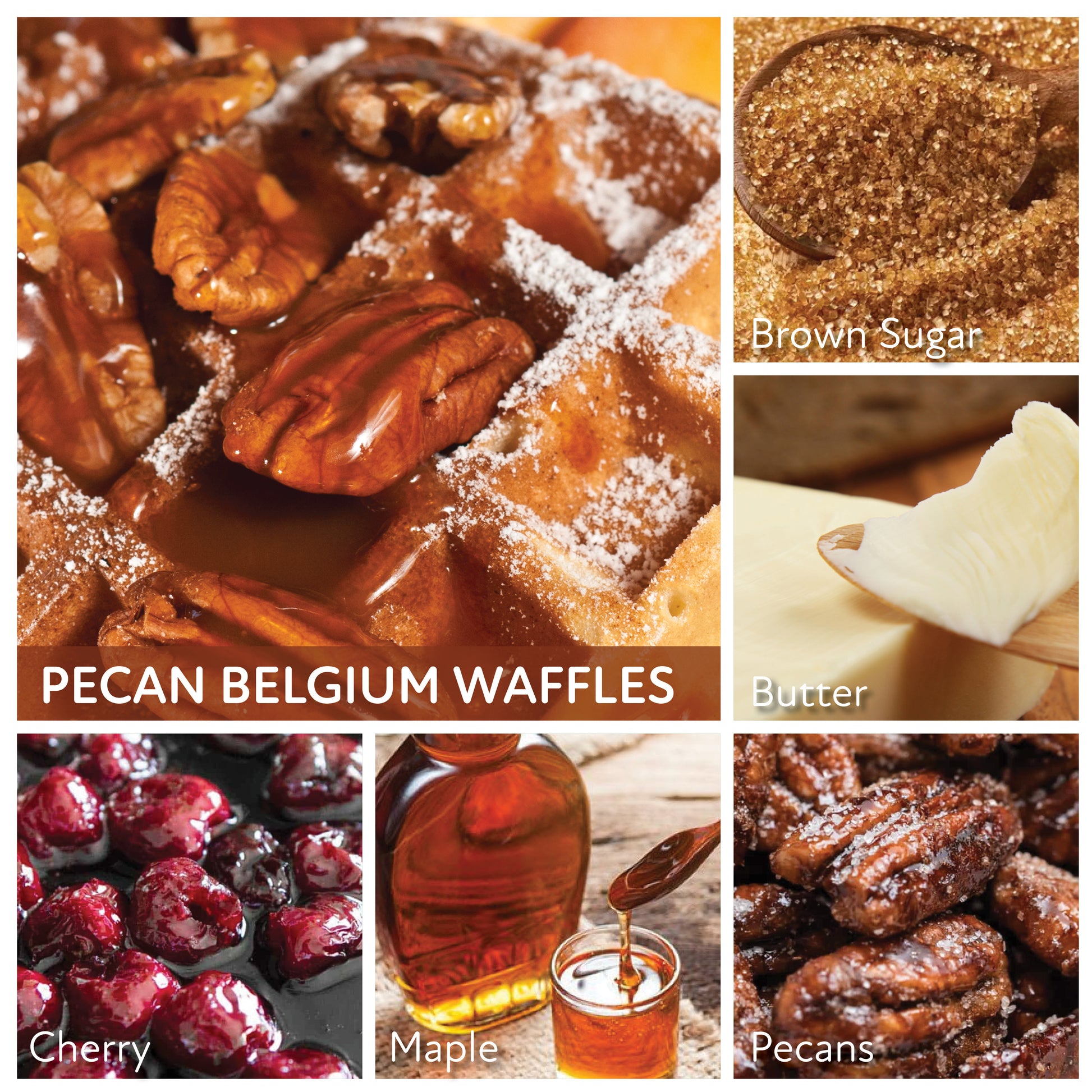 Pecan Belgium Waffles - 6 oz Cheerful Candle