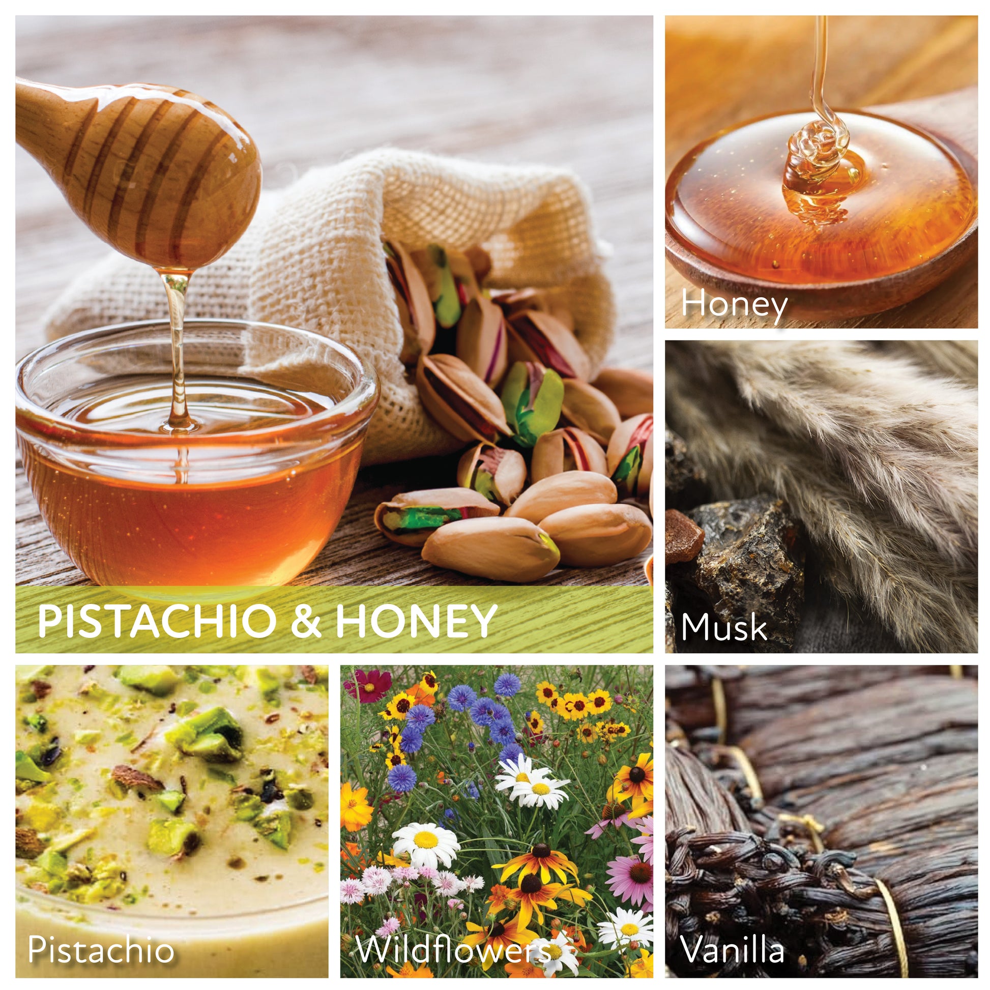 Pistachio & Honey - 22 oz Mama Candle