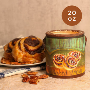 Praline Caramel Sticky Buns - Farm Fresh Candle