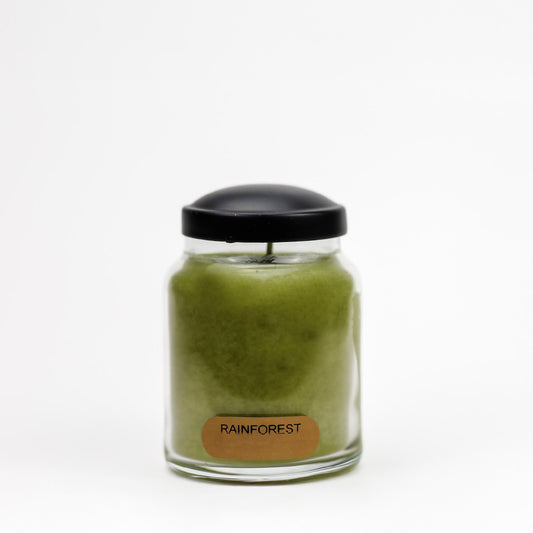 Rainforest Scented Candle - 6 oz, Single Wick, Baby Jar