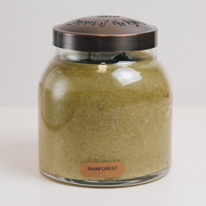 Rainforest Scented Candle - 34 oz, Double Wick, Papa Jar