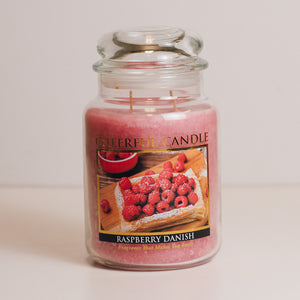 Raspberry Danish - 24 oz Cheerful Candle