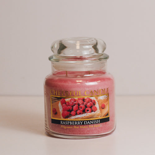 Raspberry Danish - 16 oz Cheerful Candle