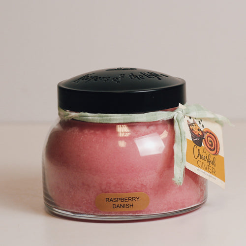 Raspberry Danish - 22 oz Mama Candle