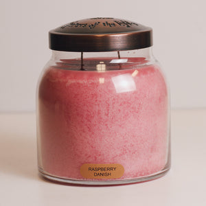 Raspberry Danish - 34 oz Papa Candle