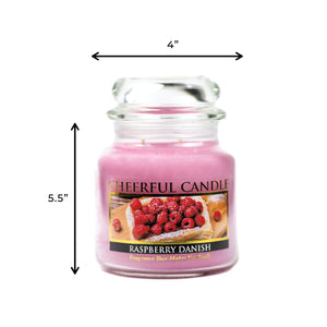 Raspberry Danish - 16 oz Cheerful Candle