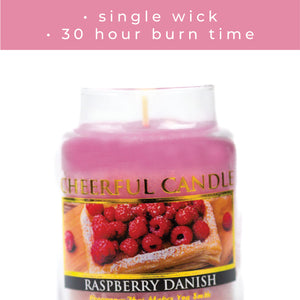Raspberry Danish - 6 oz Cheerful Candle