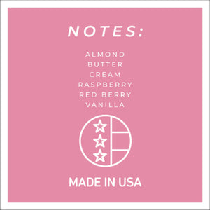 Raspberry Danish - 6 oz Baby Candle