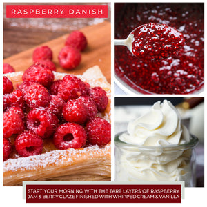 Raspberry Danish - 6 oz Baby Candle