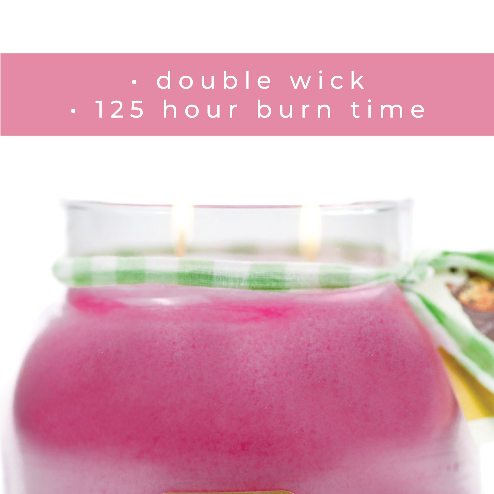 Raspberry Danish - 22 oz Mama Candle