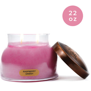 Raspberry Danish - 22 oz Mama Candle