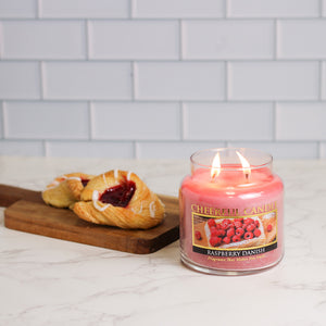 Raspberry Danish - 16 oz Cheerful Candle