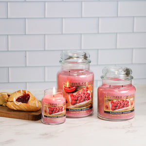 Raspberry Danish - 24 oz Cheerful Candle