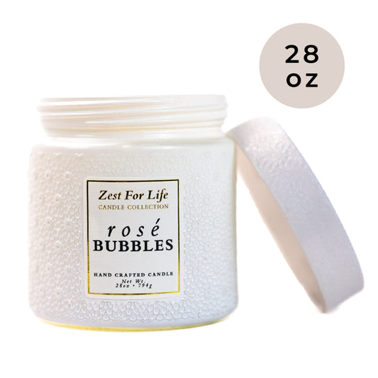 Rosé Bubbles - Zest For Life Candle