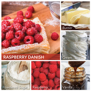 Raspberry Danish - 16 oz Cheerful Candle