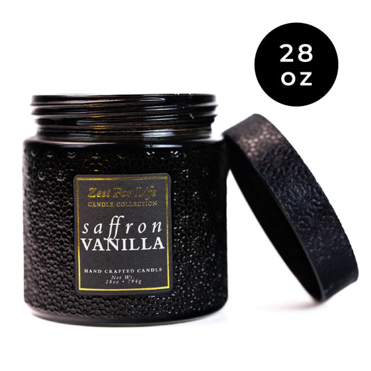 Saffron Vanilla - Zest For Life Candle