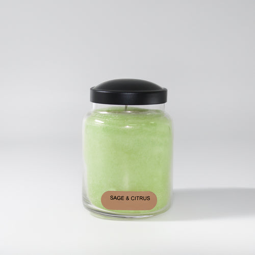 Sage & Citrus Scented Candle - 6 oz, Single Wick, Baby Jar