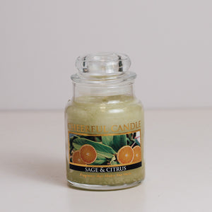 Sage & Citrus - 6 oz Cheerful Candle