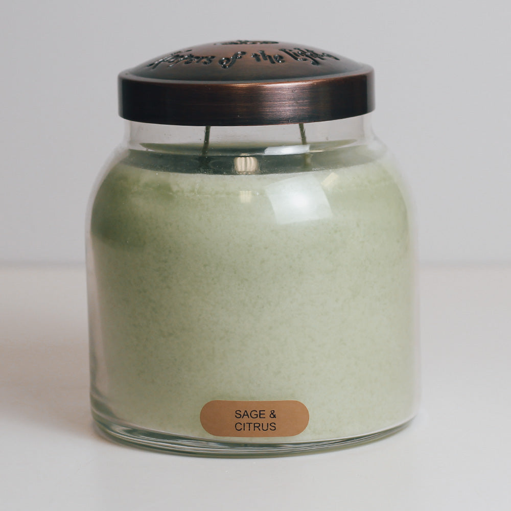 Sage & Citrus - 34 oz Papa Candle