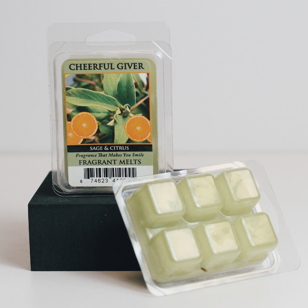 a cheerful giver Sage Citrus Fragrance Melts New Arrivals