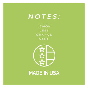 Sage & Citrus - 16 oz Cheerful Candle