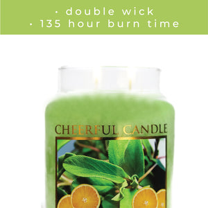 Sage & Citrus - 24 oz Cheerful Candle